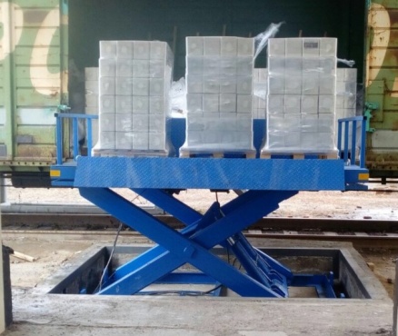 Гидравлический ножничный подъемник