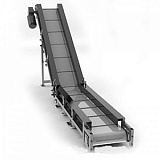 Конвейер ленточный L-образный 4500х400 мм