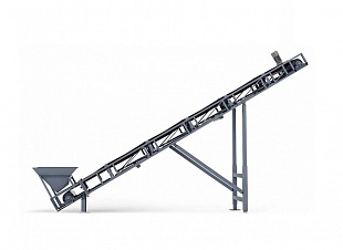 Конвейер ленточный наклонный 3000х400 мм